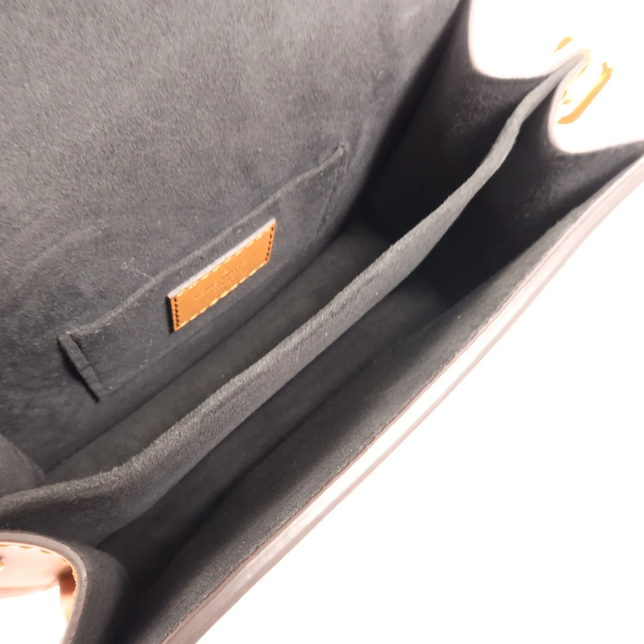 LOUIS VUITTON Mini Dauphine M44580 肩背包 塗層帆布 棕色 塗層帆布 中古品A - 縮圖 5