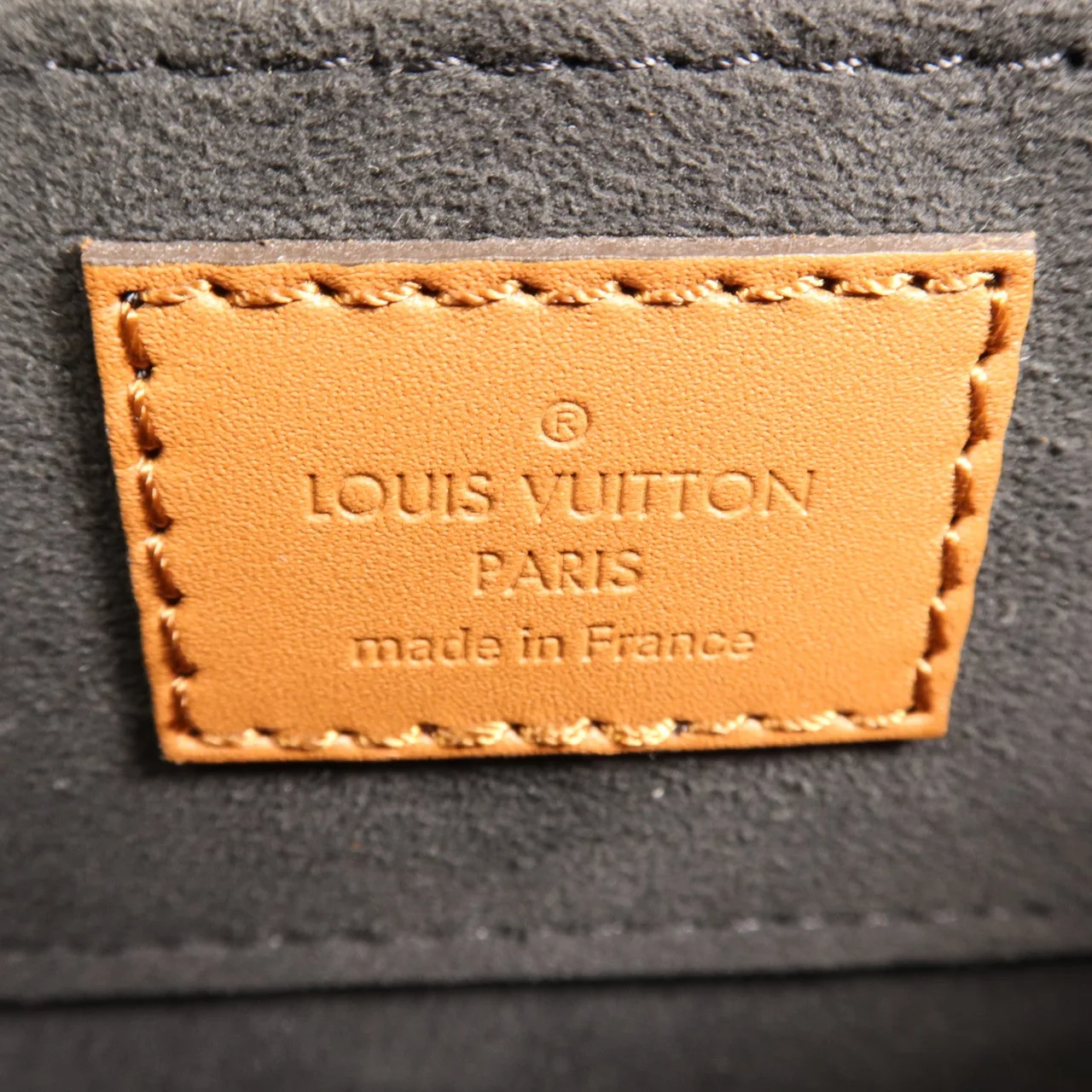 LOUIS VUITTON Mini Dauphine M44580 肩背包 塗層帆布 棕色 塗層帆布 中古品A - 縮圖 6