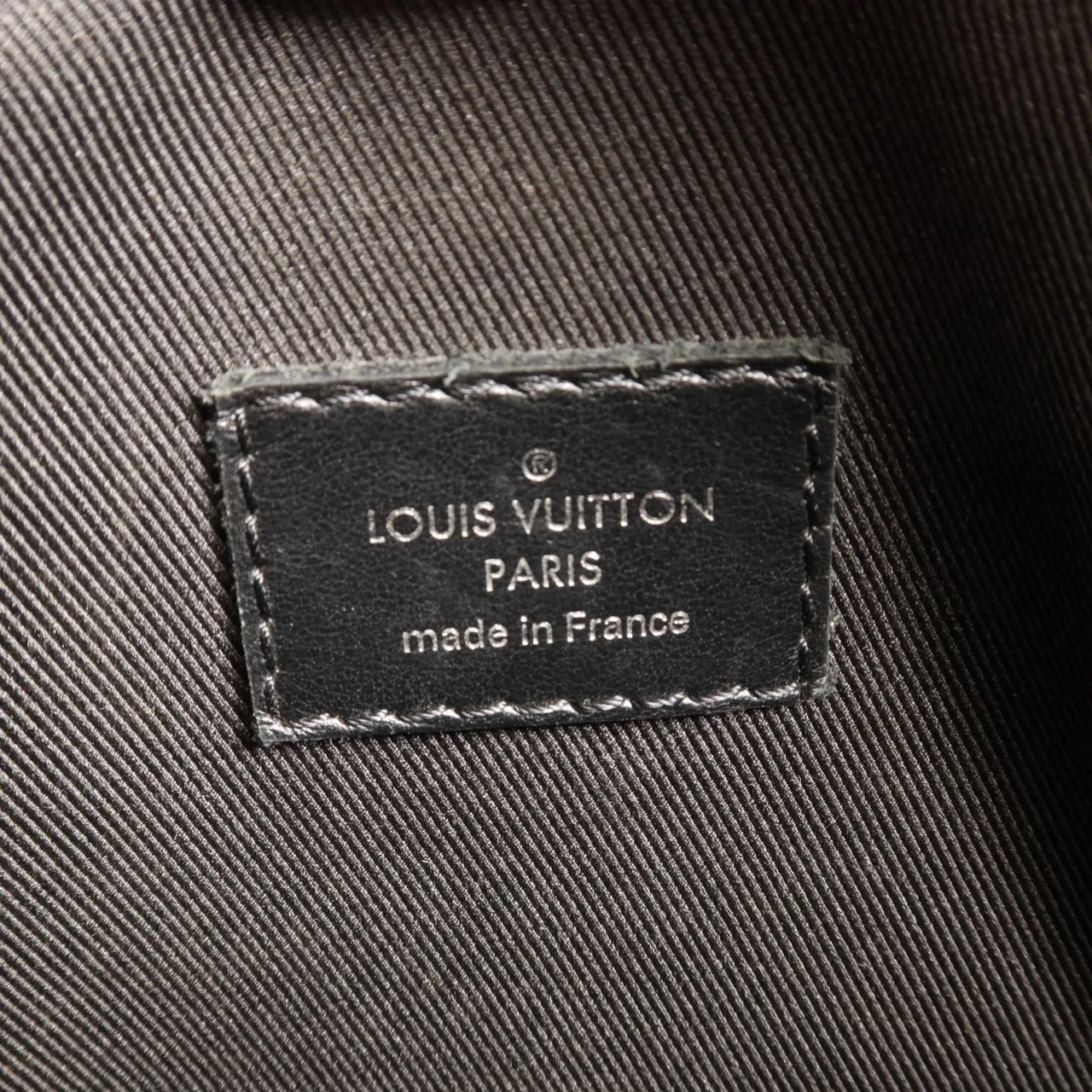 LOUIS VUITTON Soft Trunk M44730 肩背包 塗層帆布 黑色 塗層帆布 中古品B - 縮圖 6