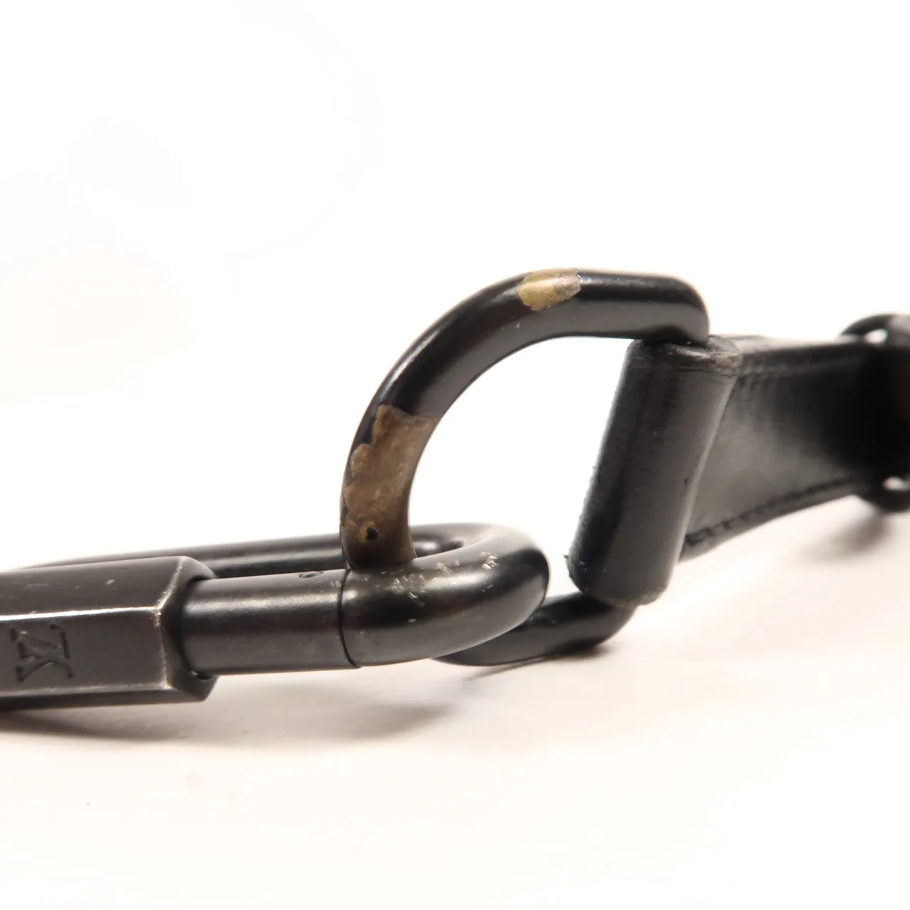 LOUIS VUITTON Soft Trunk M44730 肩背包 塗層帆布 黑色 塗層帆布 中古品B - 縮圖 22