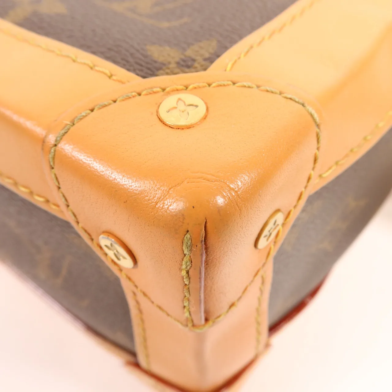 LOUIS VUITTON Soft Trunk M44660 肩背包 塗層帆布 棕色 塗層帆布 中古品B - 縮圖 9