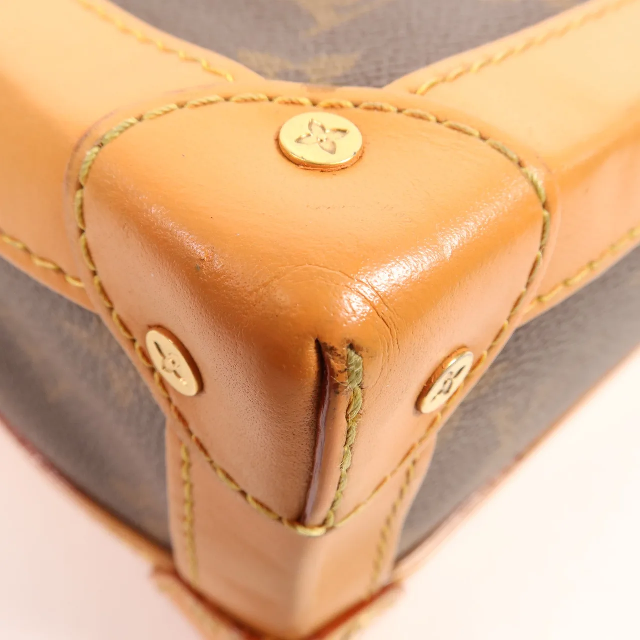 LOUIS VUITTON Soft Trunk M44660 肩背包 塗層帆布 棕色 塗層帆布 中古品B - 縮圖 10