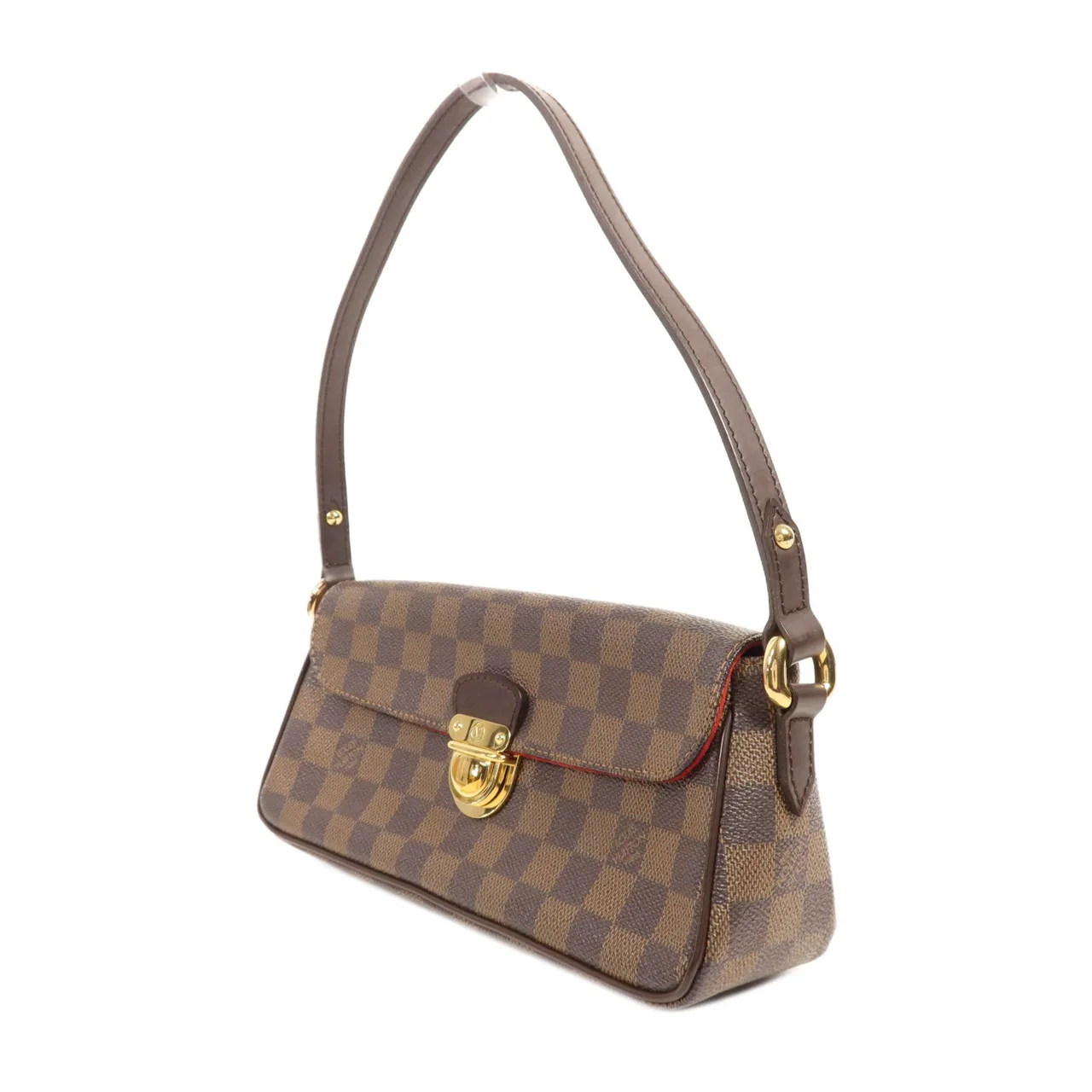 LOUIS VUITTON N60007 肩背包 塗層帆布 棕色 塗層帆布 中古品A - 縮圖 3