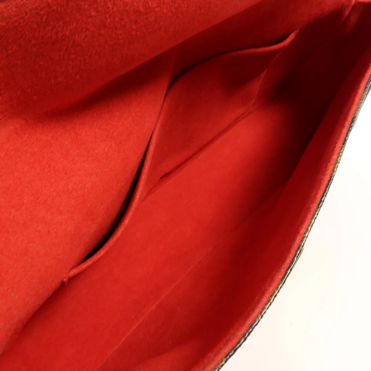 LOUIS VUITTON N60007 肩背包 塗層帆布 棕色 塗層帆布 中古品A - 縮圖 5