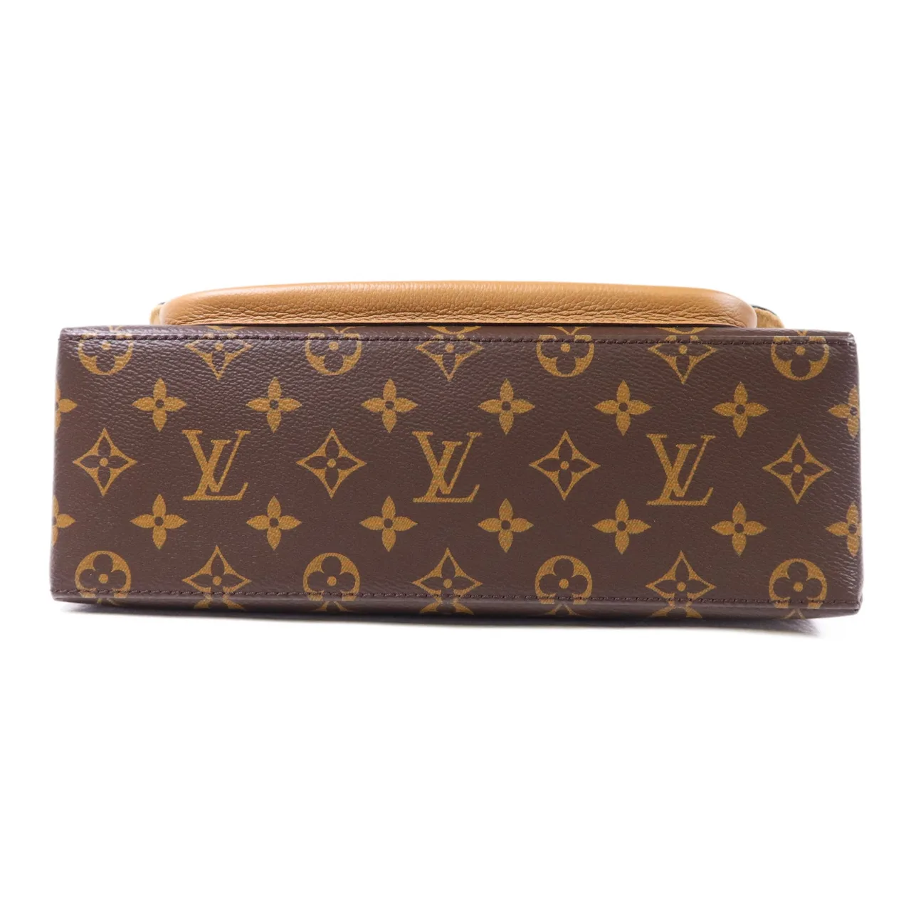 LOUIS VUITTON Marignan M44257 兩用包 塗層帆布 棕色 塗層帆布 中古品A - 縮圖 4