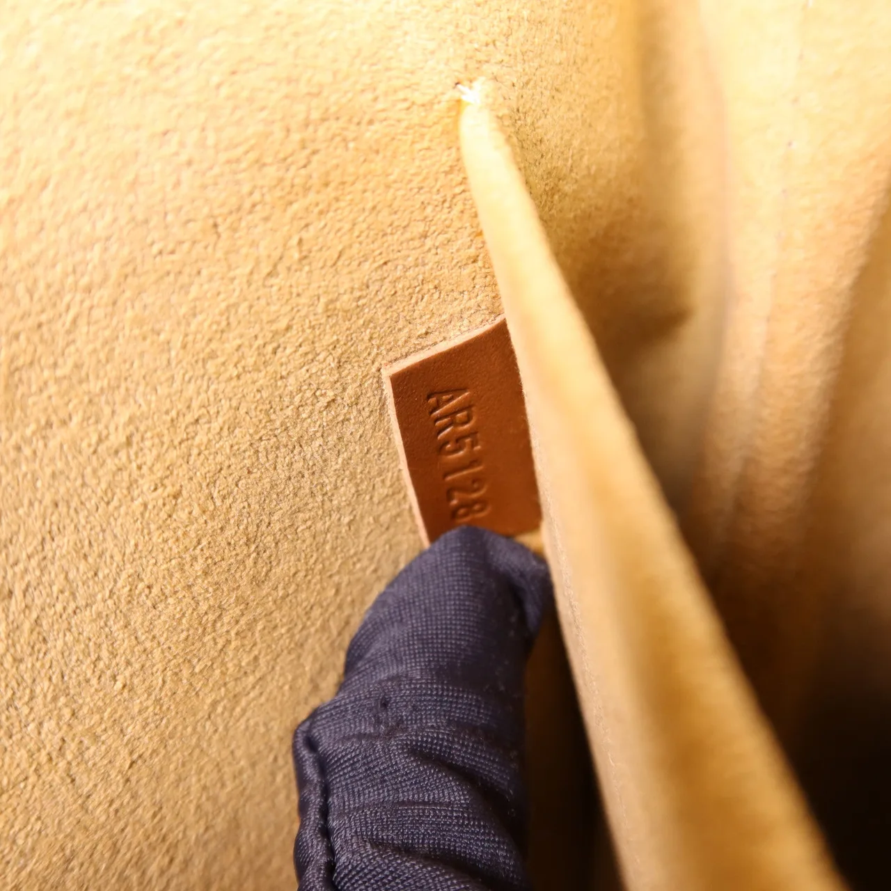 LOUIS VUITTON Marignan M44257 兩用包 塗層帆布 棕色 塗層帆布 中古品A - 縮圖 9