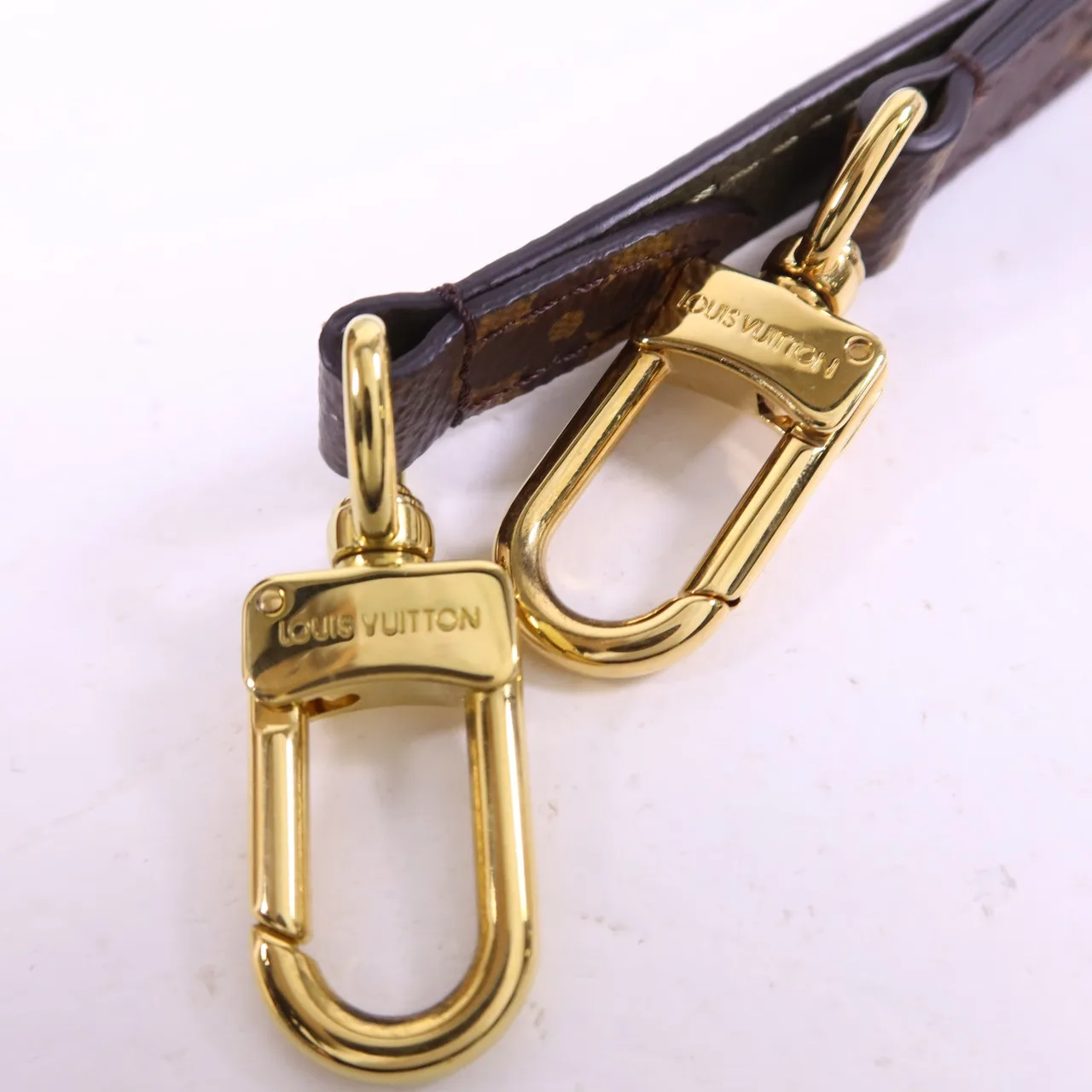 LOUIS VUITTON Marignan M44257 兩用包 塗層帆布 棕色 塗層帆布 中古品A - 縮圖 10