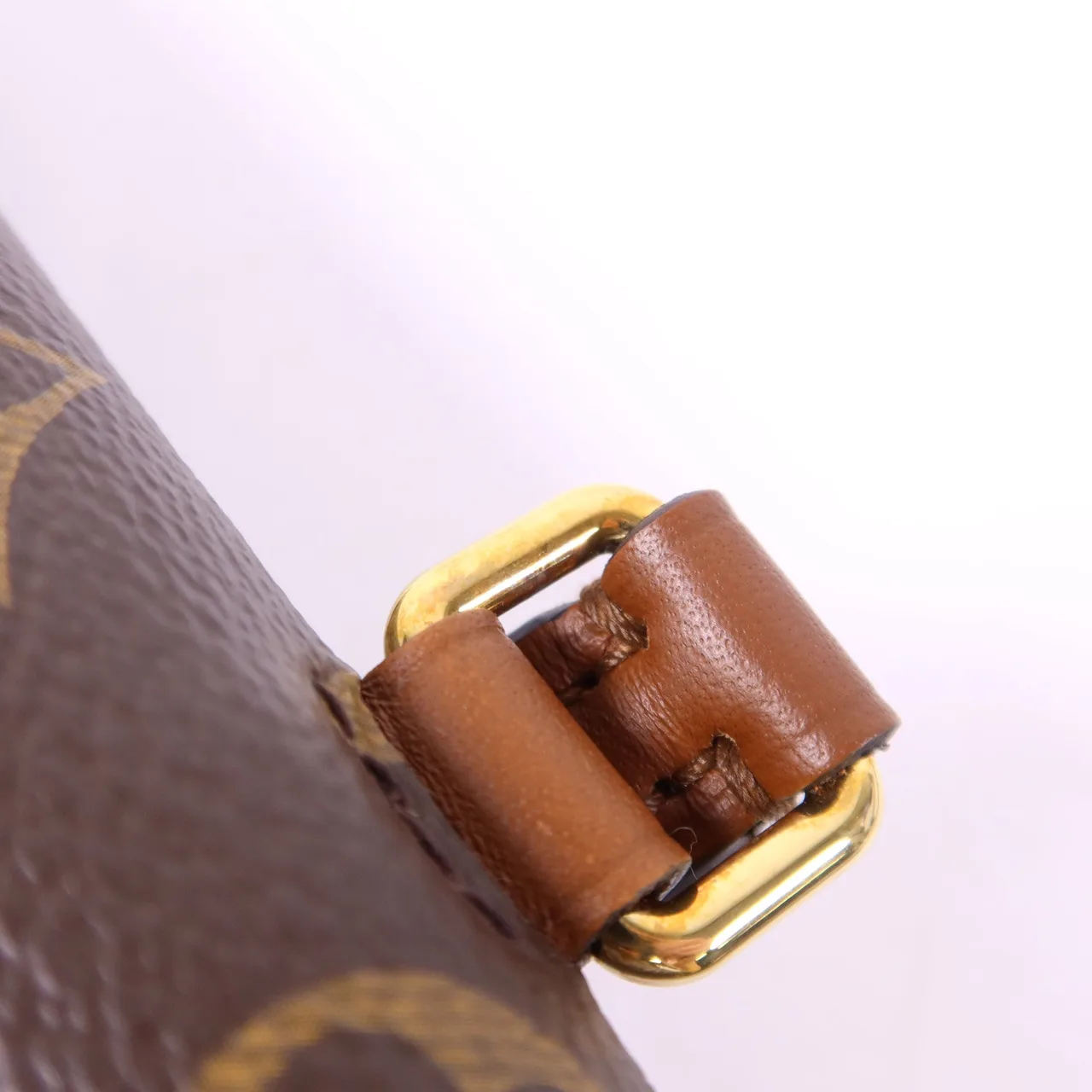 LOUIS VUITTON Marignan M44257 兩用包 塗層帆布 棕色 塗層帆布 中古品A - 縮圖 13