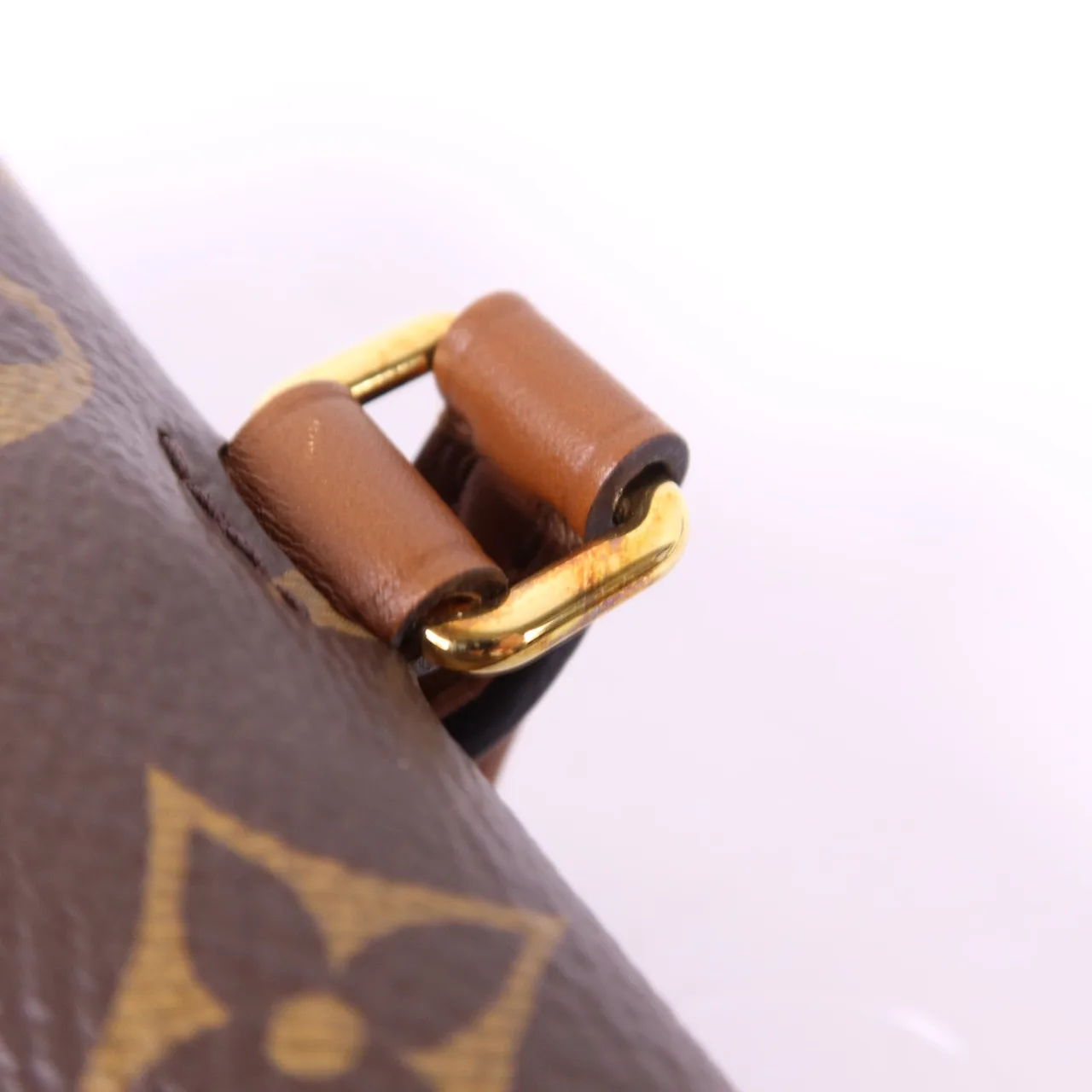 LOUIS VUITTON Marignan M44257 兩用包 塗層帆布 棕色 塗層帆布 中古品A - 縮圖 14