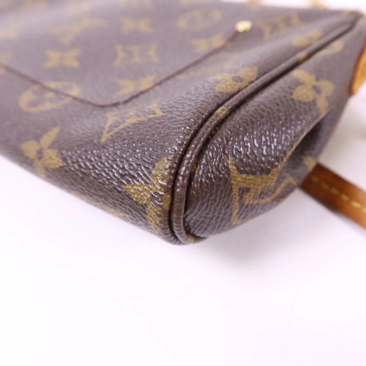 LOUIS VUITTON M40717 兩用包 塗層帆布 棕色 塗層帆布 中古品B - 縮圖 13