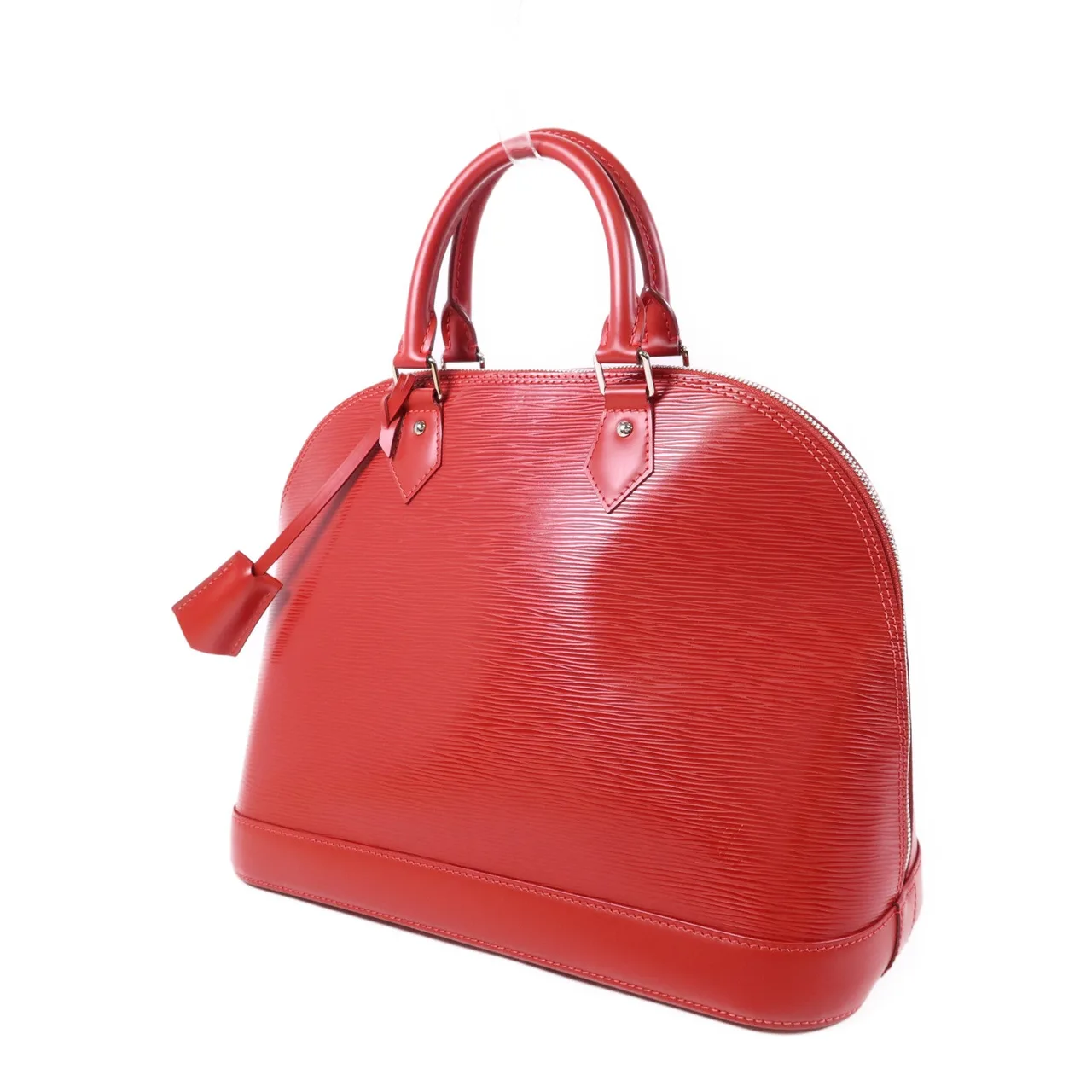 LOUIS VUITTON Alma M40856 手提包 牛皮 紅色 / Red 牛皮 中古品A - 縮圖 2