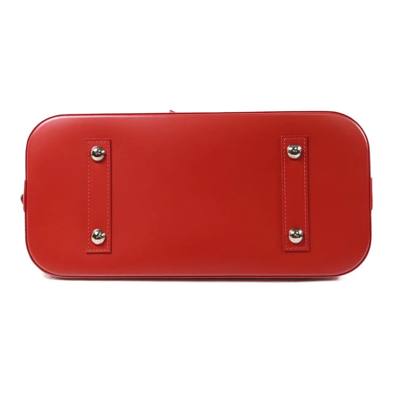 LOUIS VUITTON Alma M40856 手提包 牛皮 紅色 / Red 牛皮 中古品A - 縮圖 4