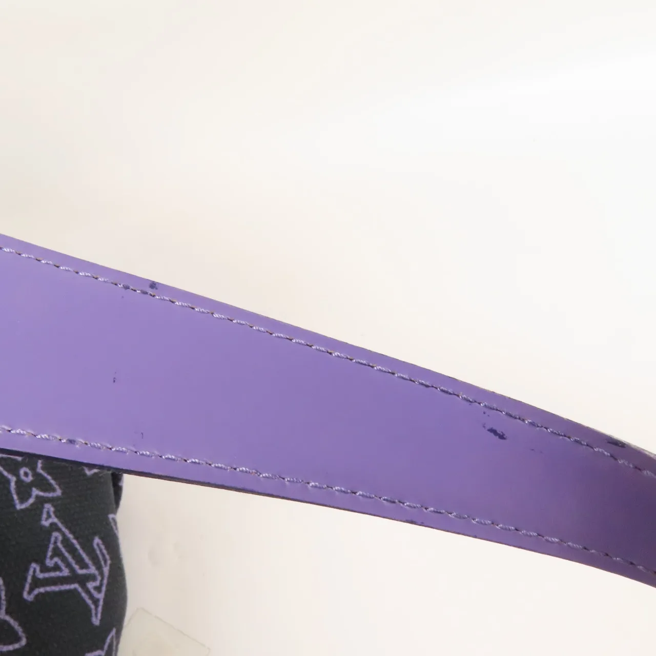 LOUIS VUITTON Ipanema M95983 托特包 帆布 黑色 / 紫色 帆布 中古品B - 縮圖 17