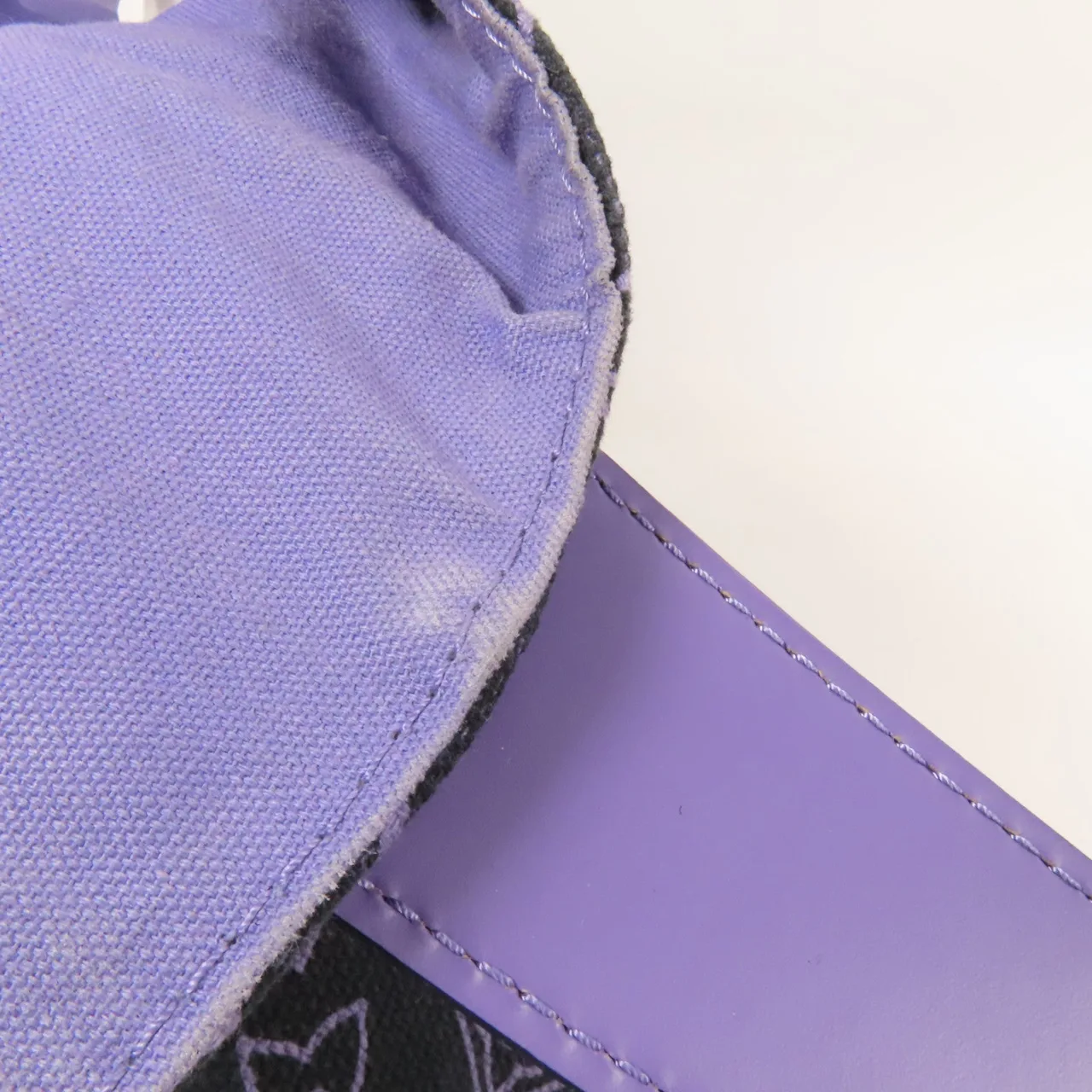 LOUIS VUITTON Ipanema M95983 托特包 帆布 黑色 / 紫色 帆布 中古品B - 縮圖 18