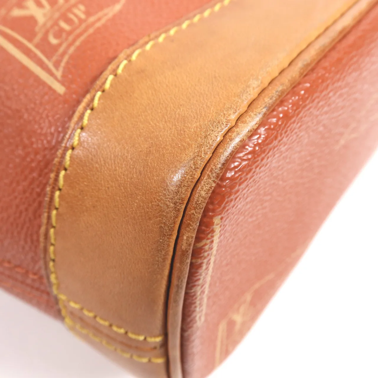 LOUIS VUITTON M80027 肩背包 塗層帆布 紅色 / 棕色 塗層帆布 中古品B - 縮圖 10