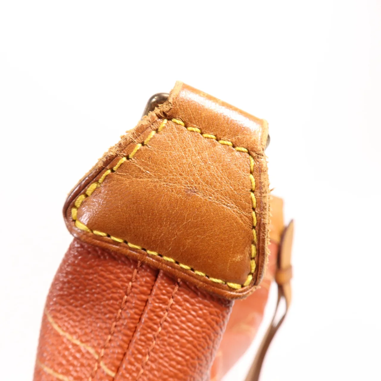 LOUIS VUITTON M80027 肩背包 塗層帆布 紅色 / 棕色 塗層帆布 中古品B - 縮圖 14