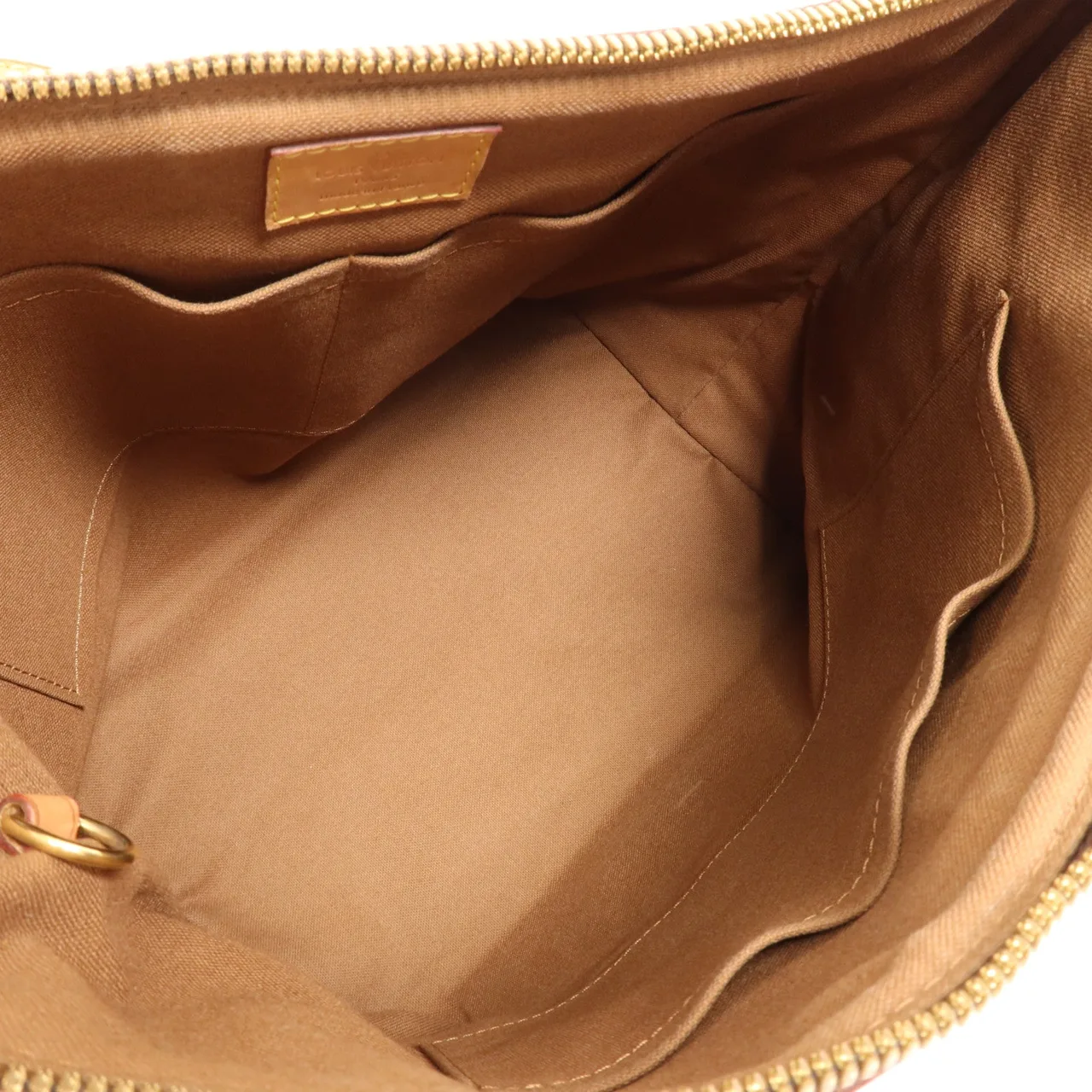 LOUIS VUITTON Palermo M40145 兩用包 塗層帆布 棕色 塗層帆布 中古品B - 縮圖 10