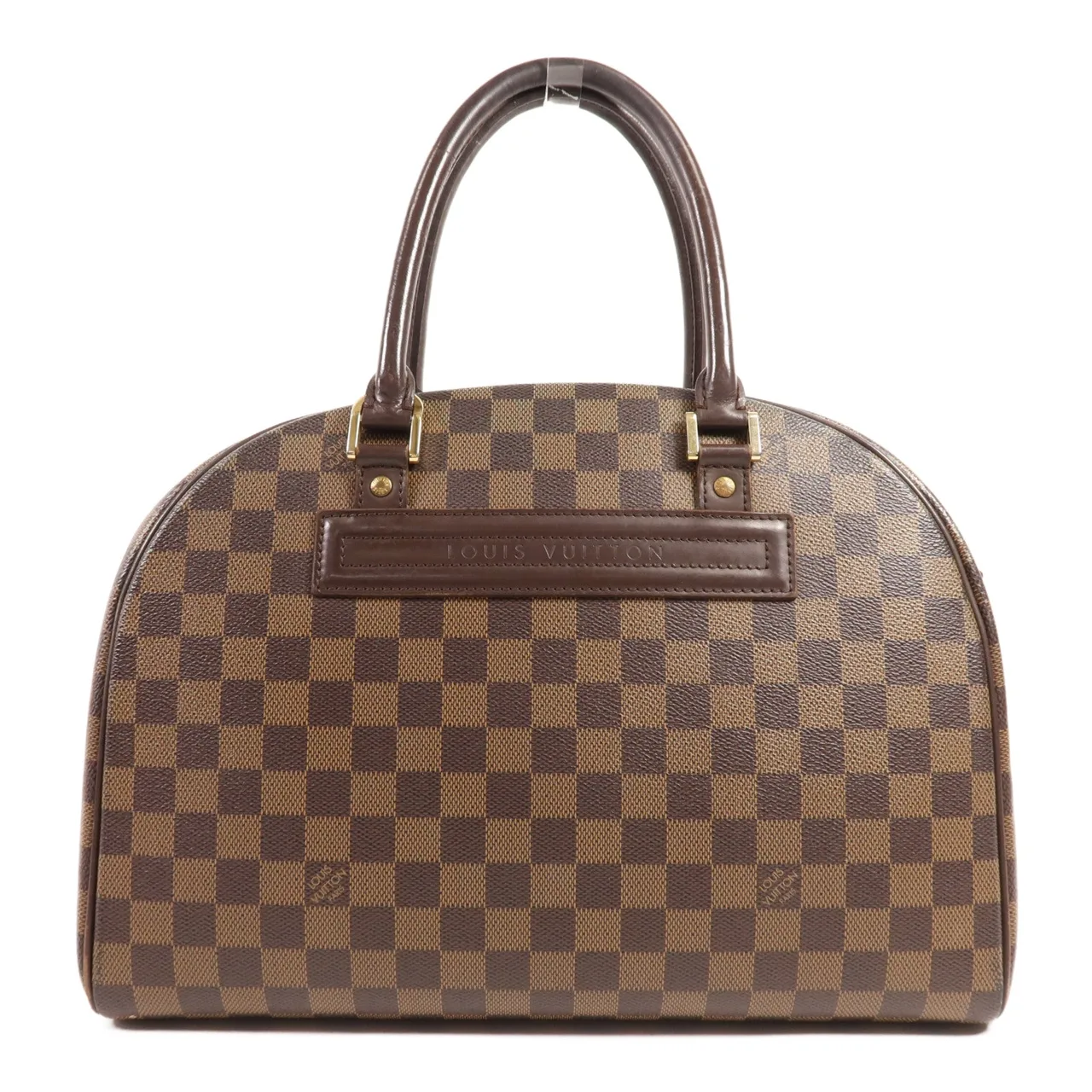 LOUIS VUITTON N41455 手提包 塗層帆布 棕色 塗層帆布 中古品B - 縮圖 2