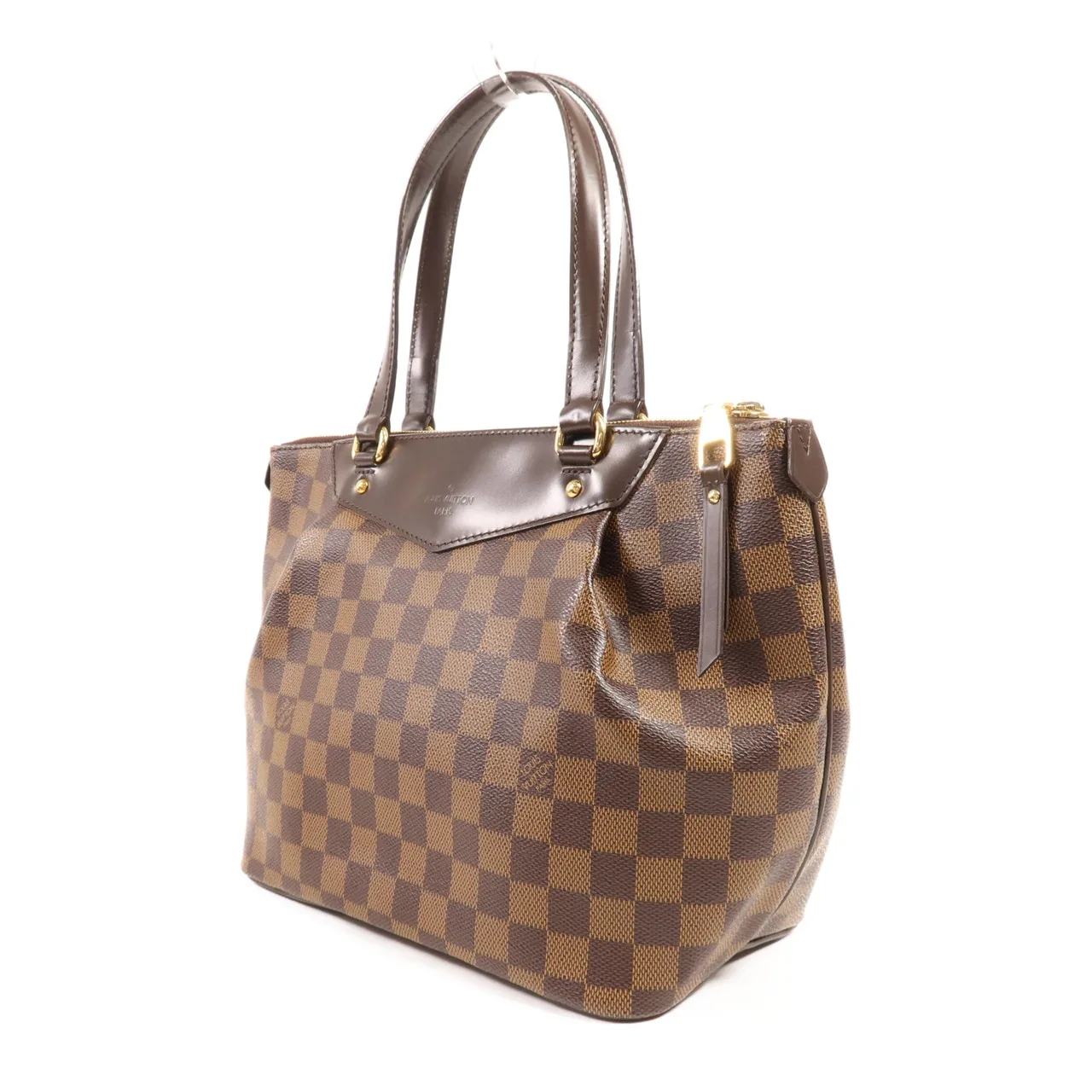 LOUIS VUITTON Westminster N41102 肩背包 塗層帆布 棕色 塗層帆布 中古品A - 縮圖 3