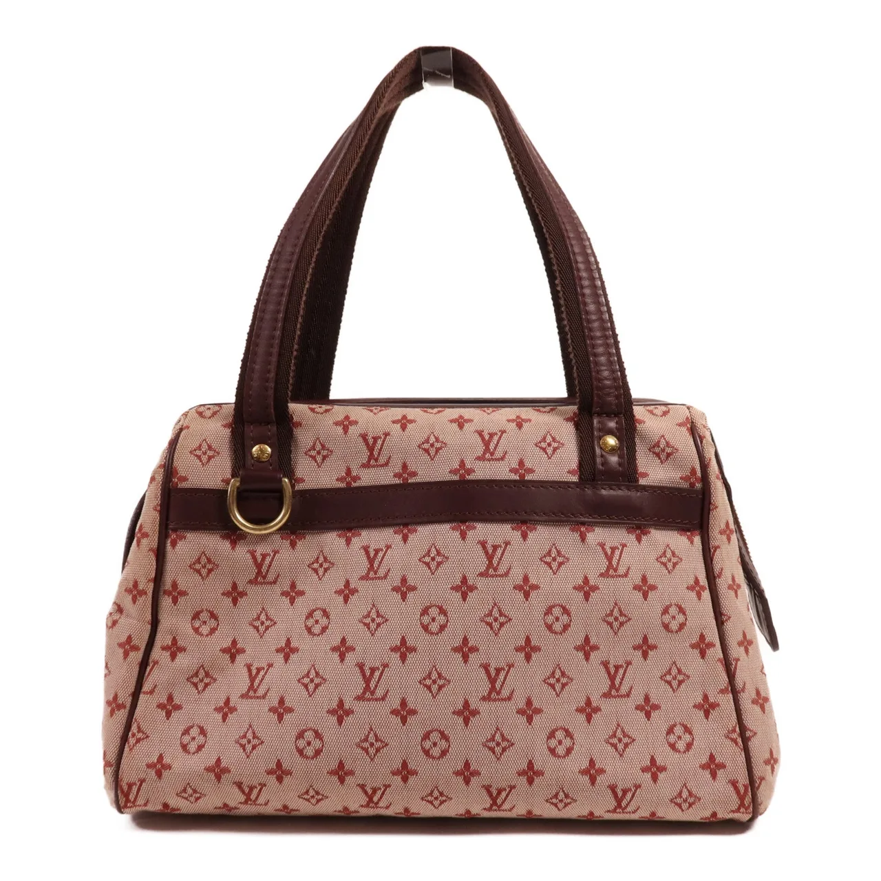 LOUIS VUITTON Josephine M92216 手提包 帆布 紅色 / 粉色 帆布 中古品B - 縮圖 2