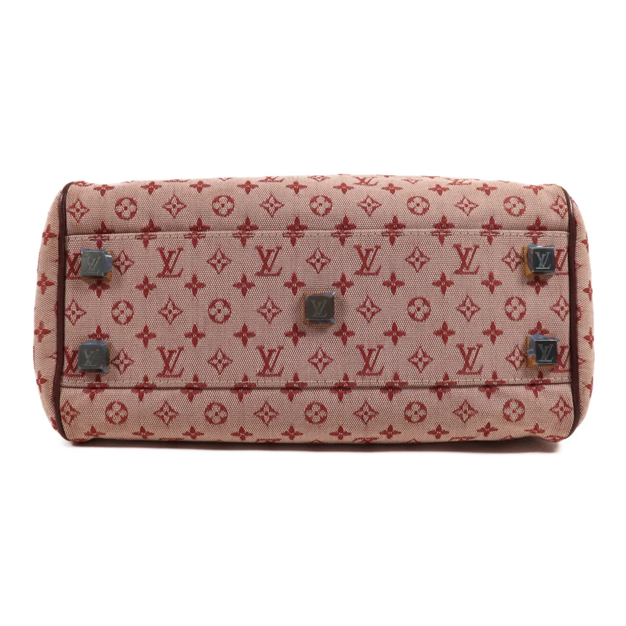 LOUIS VUITTON Josephine M92216 手提包 帆布 紅色 / 粉色 帆布 中古品B - 縮圖 4