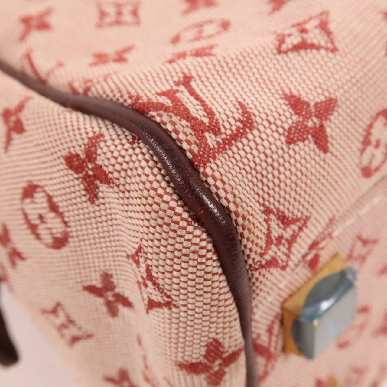 LOUIS VUITTON Josephine M92216 手提包 帆布 紅色 / 粉色 帆布 中古品B - 縮圖 7