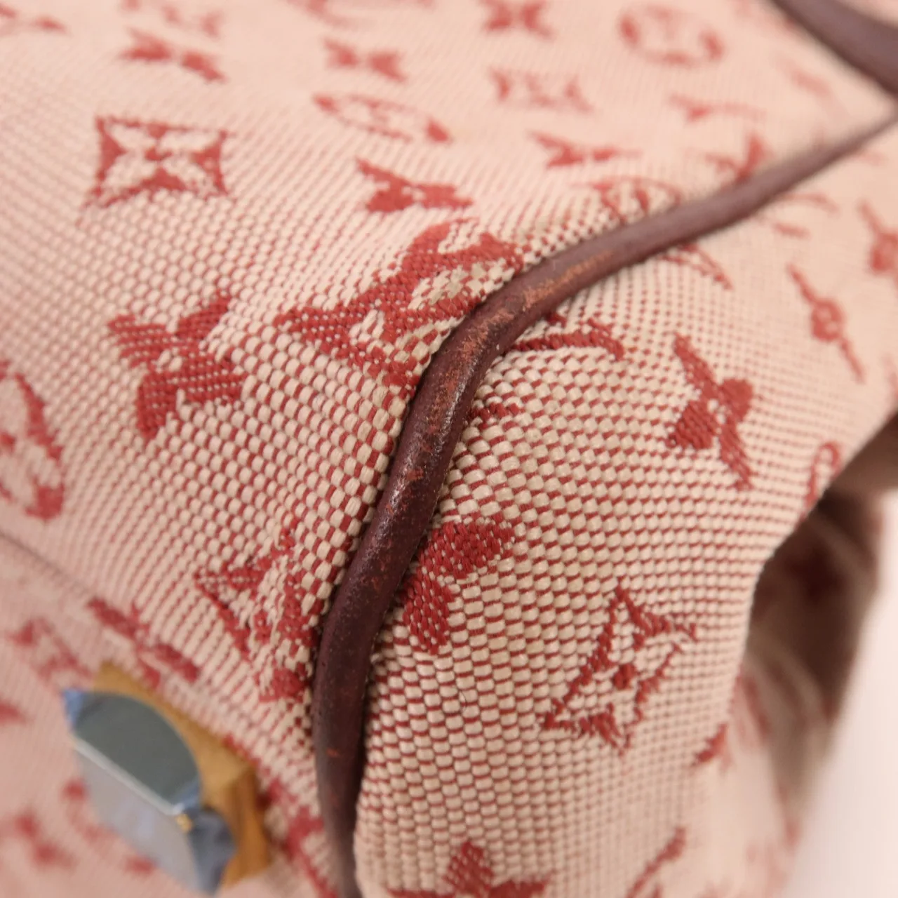 LOUIS VUITTON Josephine M92216 手提包 帆布 紅色 / 粉色 帆布 中古品B - 縮圖 8