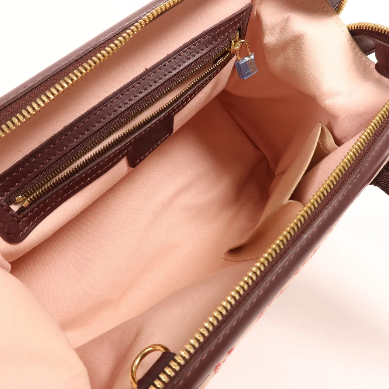 LOUIS VUITTON Josephine M92216 手提包 帆布 紅色 / 粉色 帆布 中古品B - 縮圖 10