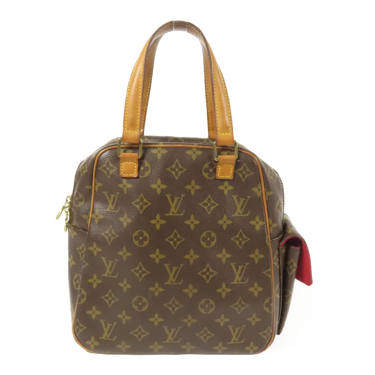 LOUIS VUITTON Excentri-cite M51161 手提包 塗層帆布 棕色 塗層帆布 中古品B - 縮圖 2