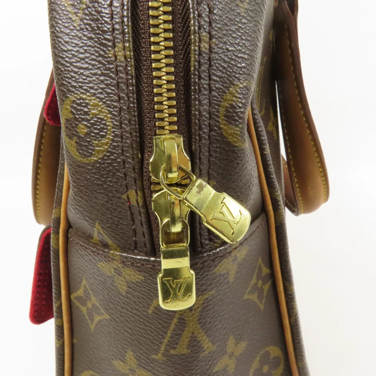 LOUIS VUITTON Excentri-cite M51161 手提包 塗層帆布 棕色 塗層帆布 中古品B - 縮圖 7