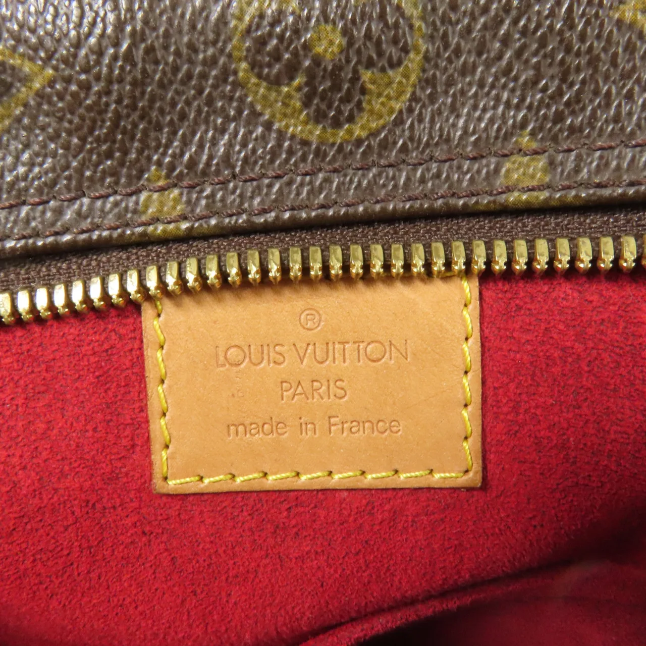LOUIS VUITTON Excentri-cite M51161 手提包 塗層帆布 棕色 塗層帆布 中古品B - 縮圖 8
