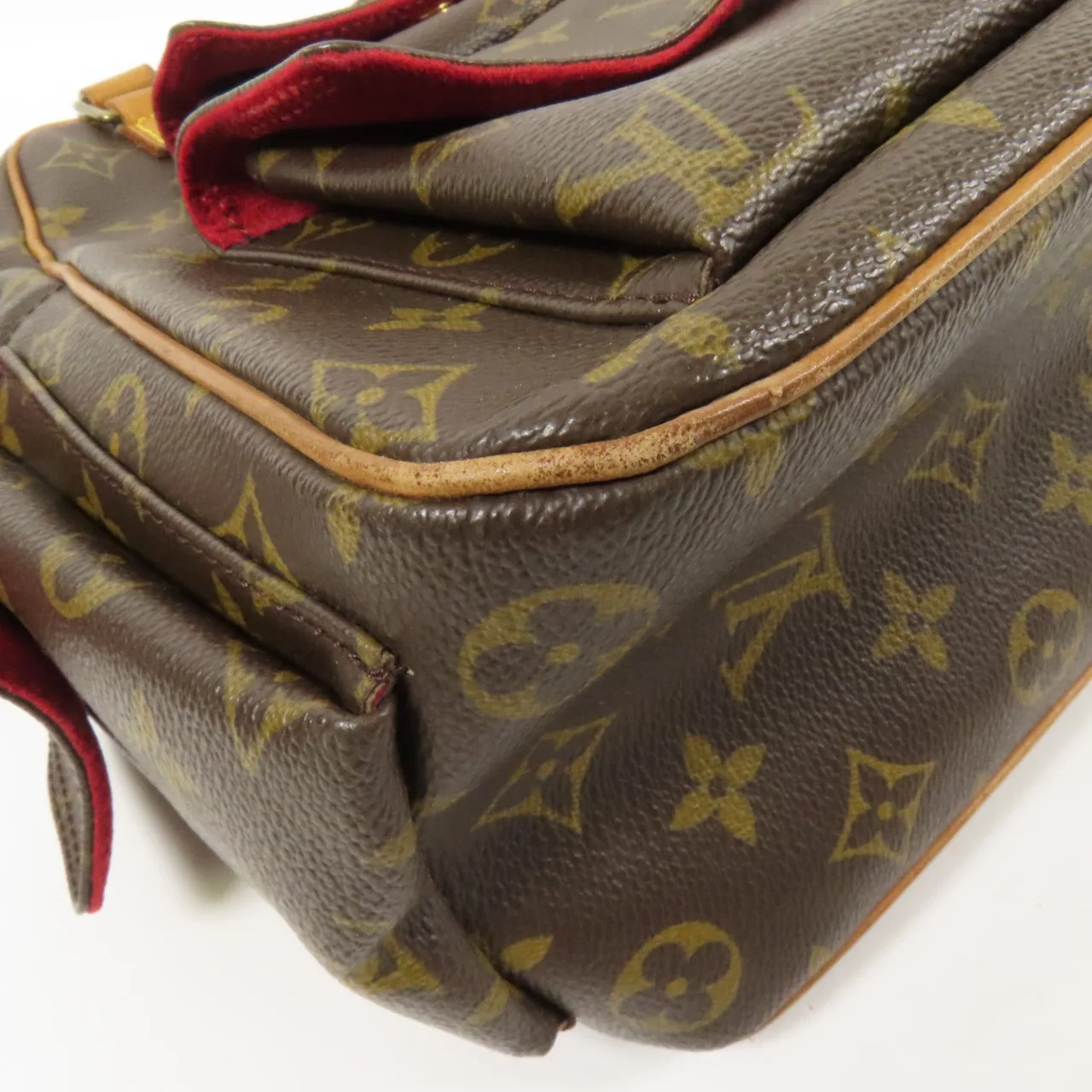 LOUIS VUITTON Excentri-cite M51161 手提包 塗層帆布 棕色 塗層帆布 中古品B - 縮圖 10