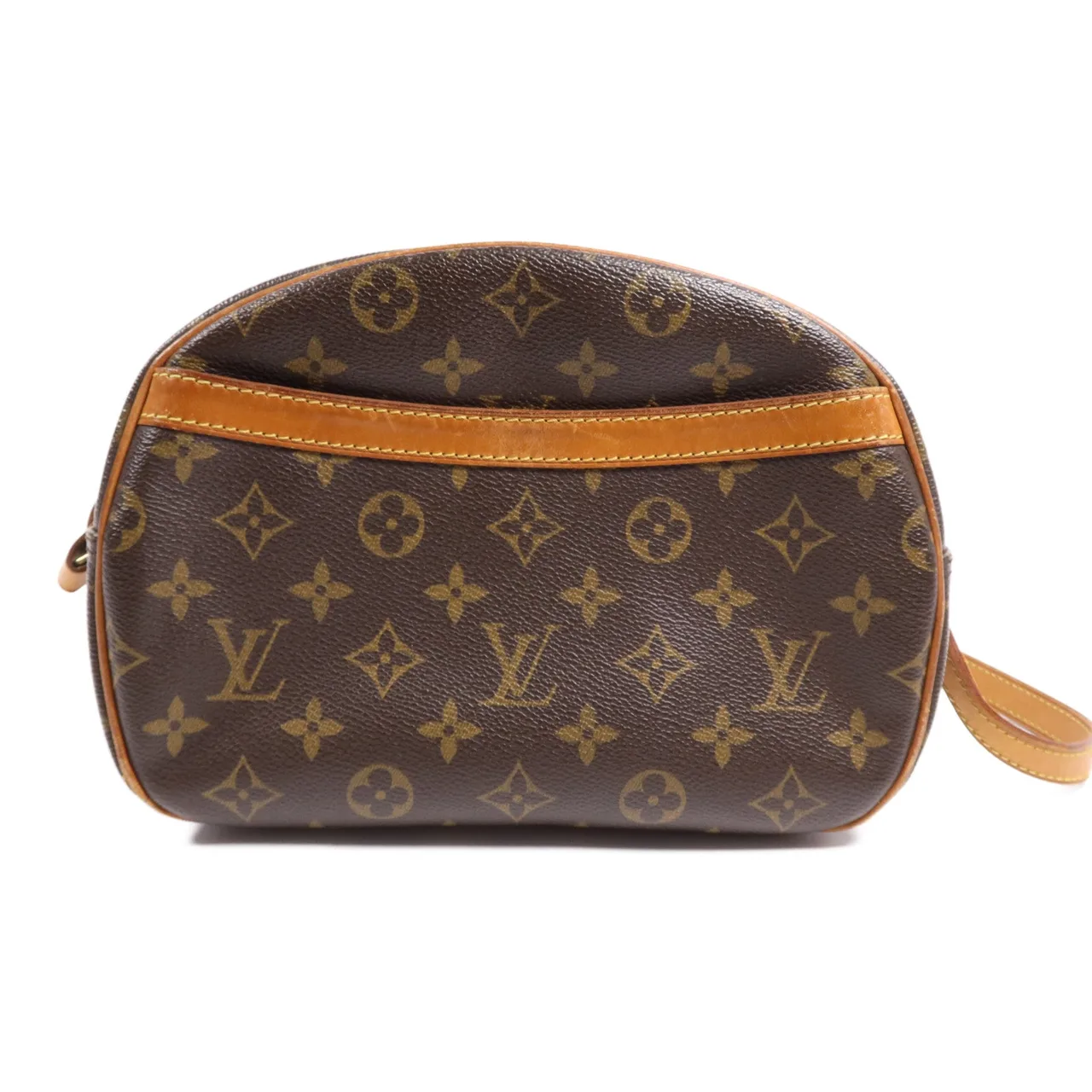 LOUIS VUITTON Blois M51221 肩背包 塗層帆布 棕色