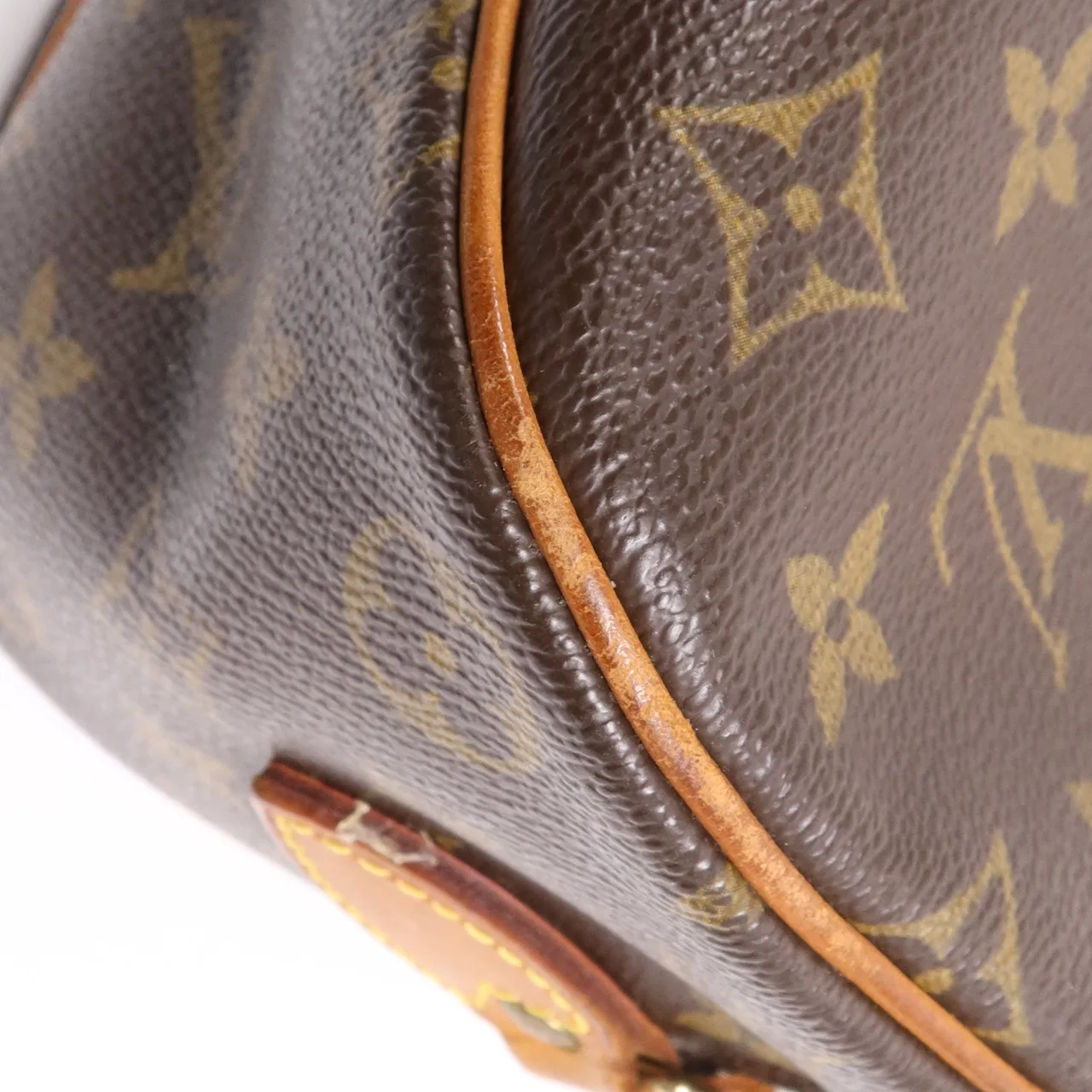 LOUIS VUITTON Blois M51221 肩背包 塗層帆布 棕色 塗層帆布 中古品B - 縮圖 7