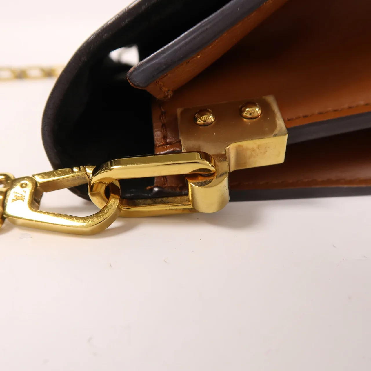 LOUIS VUITTON Dauphine M45958 肩背包 塗層帆布 棕色 塗層帆布 中古品B - 縮圖 17