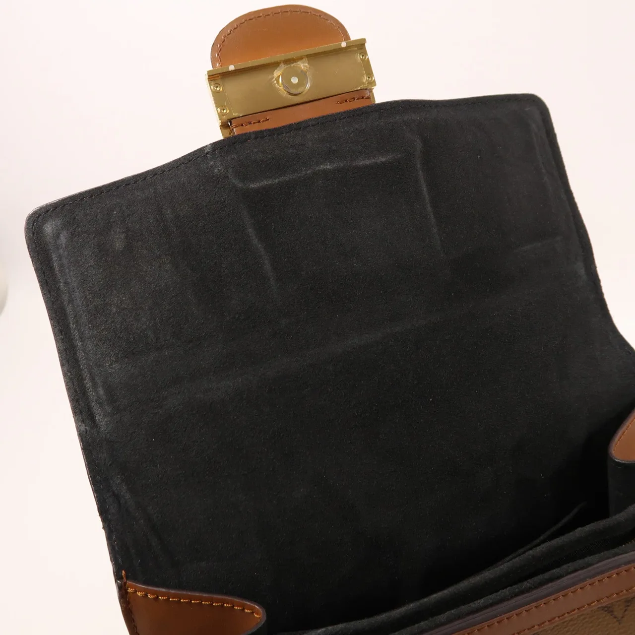 LOUIS VUITTON Dauphine M45958 肩背包 塗層帆布 棕色 塗層帆布 中古品B - 縮圖 19