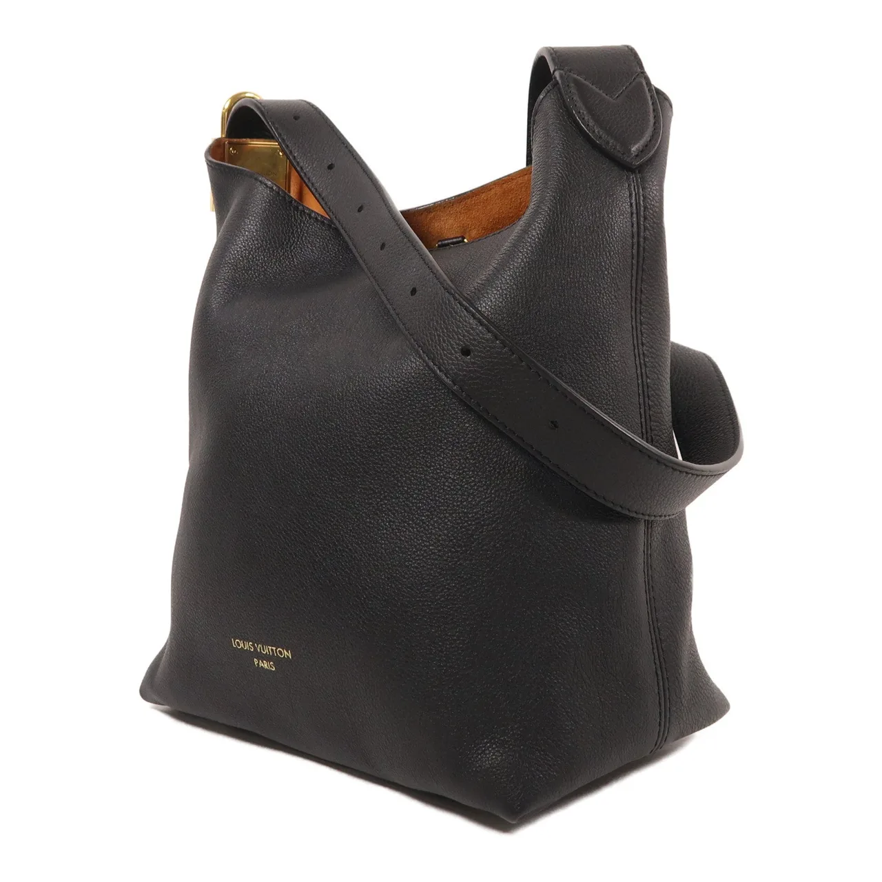 LOUIS VUITTON Low Key Hobo M25352 肩背包 牛皮 黑色 / Black 牛皮 中古品A - 縮圖 3