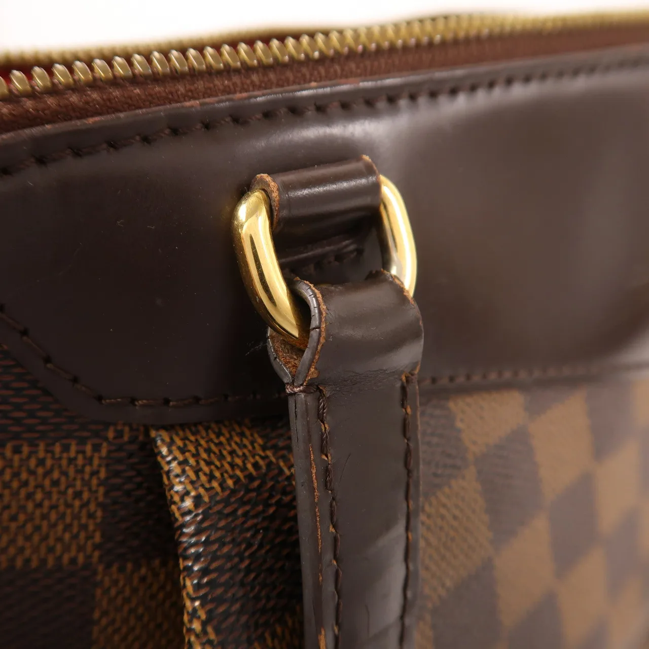 LOUIS VUITTON Westminster N41103 Shoulder Bag Coated Canvas 棕色 Coated Canvas Rank B - Thumbnail 15