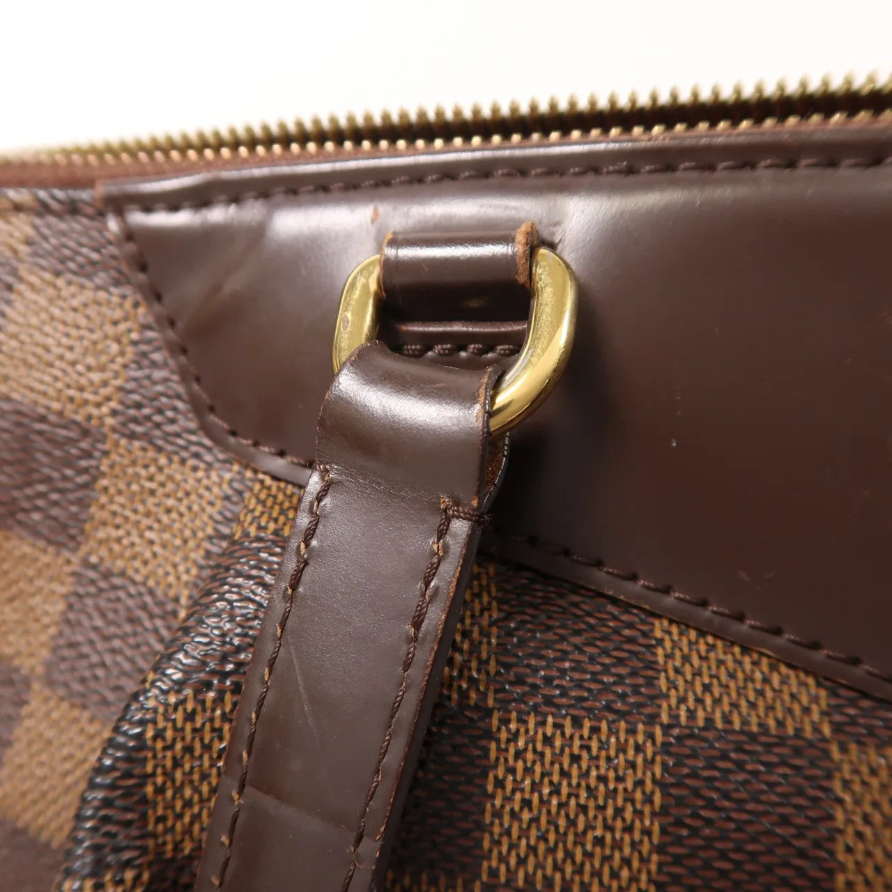 LOUIS VUITTON Westminster N41103 Shoulder Bag Coated Canvas 棕色 Coated Canvas Rank B - Thumbnail 16