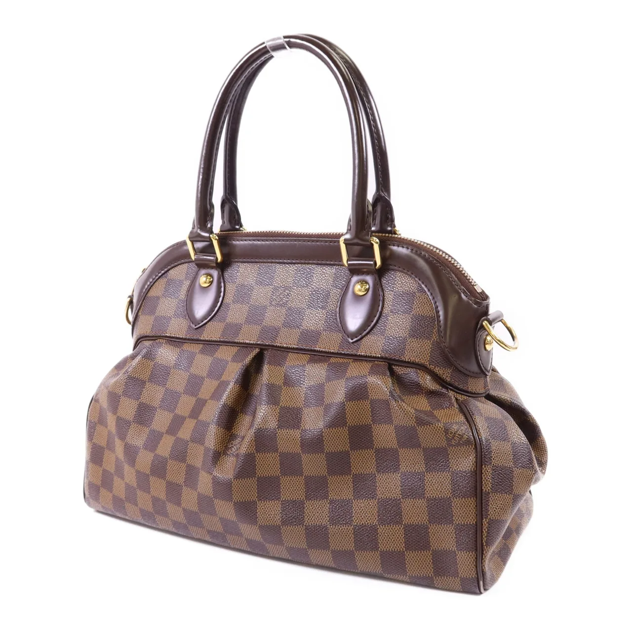 LOUIS VUITTON Trevi N51997 2-Way Bag Coated Canvas 棕色 Coated Canvas Rank B - Thumbnail 3