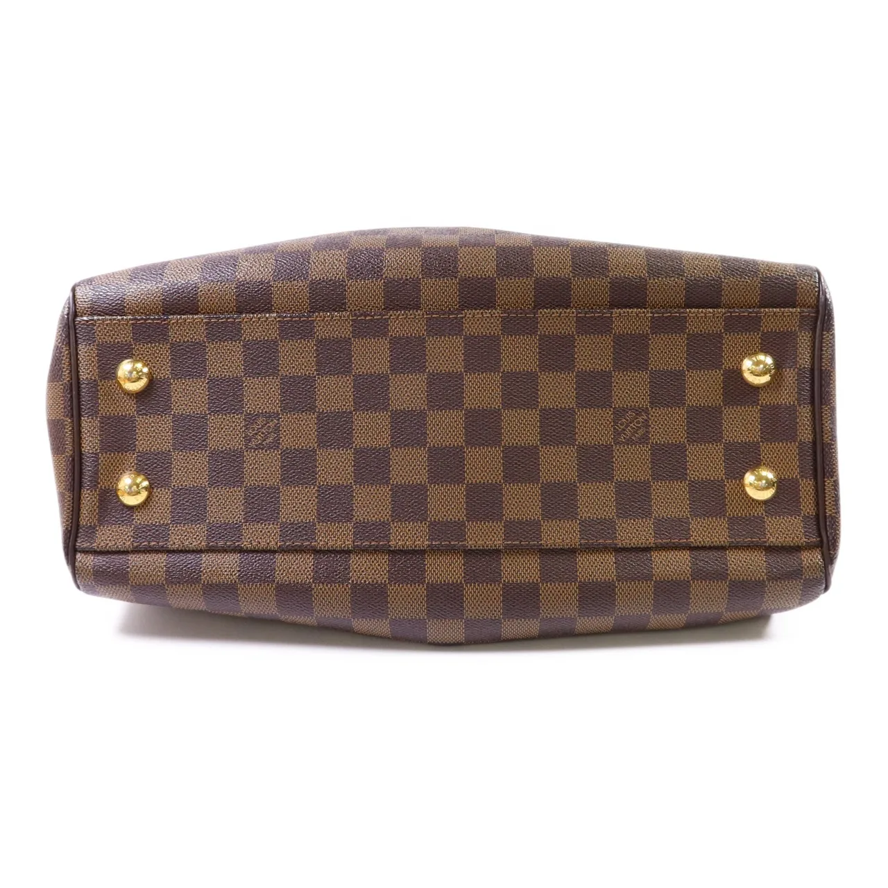 LOUIS VUITTON Trevi N51997 2-Way Bag Coated Canvas 棕色 Coated Canvas Rank B - Thumbnail 4