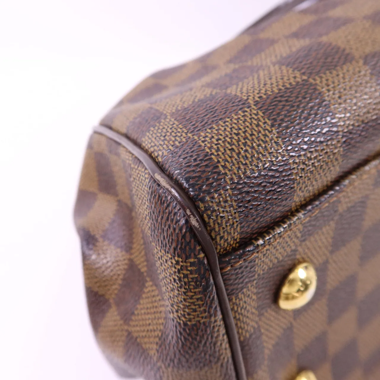 LOUIS VUITTON Trevi N51997 2-Way Bag Coated Canvas 棕色 Coated Canvas Rank B - Thumbnail 13