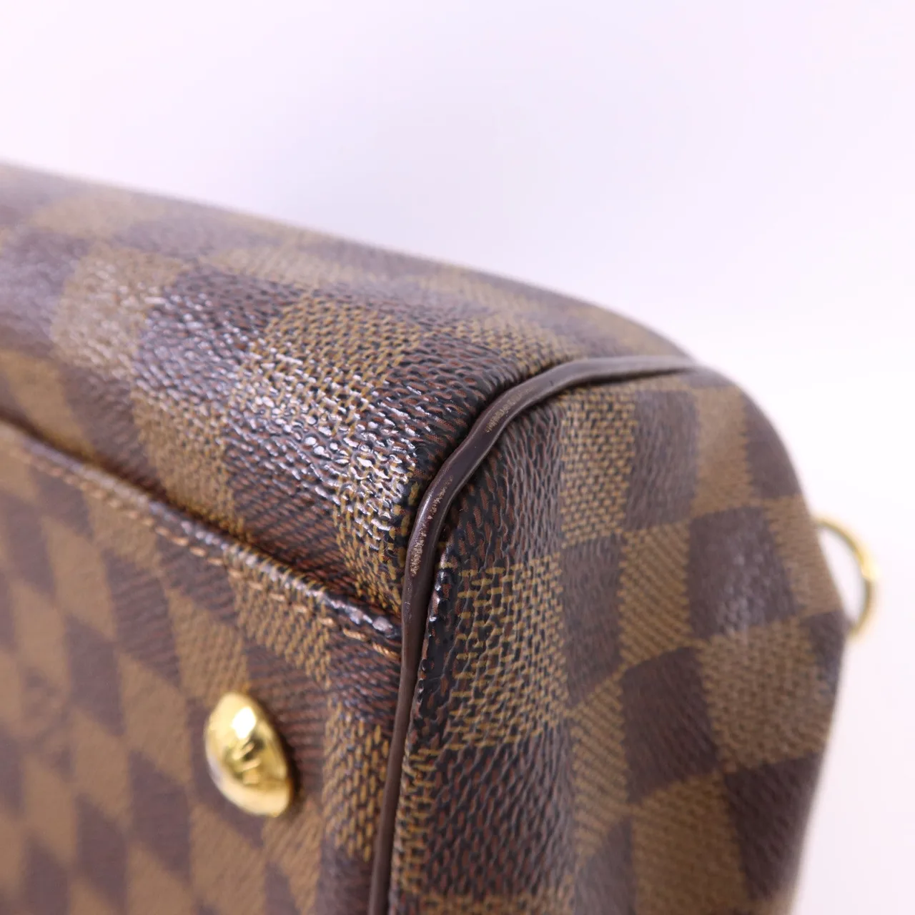 LOUIS VUITTON Trevi N51997 2-Way Bag Coated Canvas 棕色 Coated Canvas Rank B - Thumbnail 14
