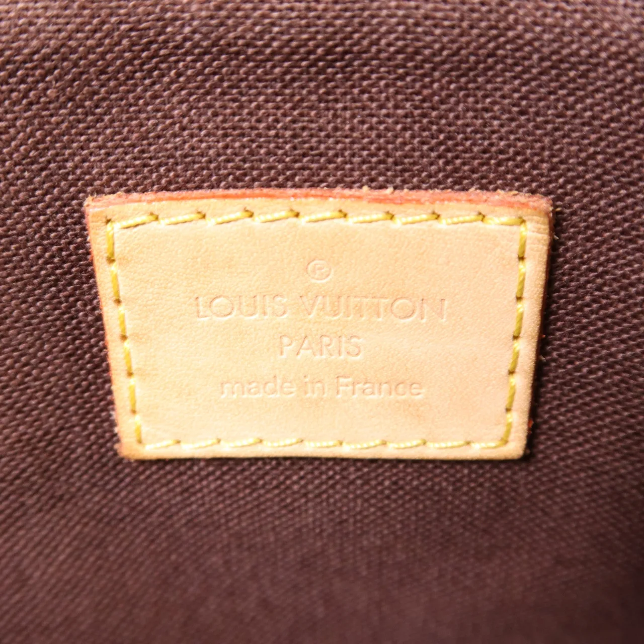 LOUIS VUITTON M40473 Shoulder Bag Coated Canvas 棕色 Coated Canvas Rank B - Thumbnail 7