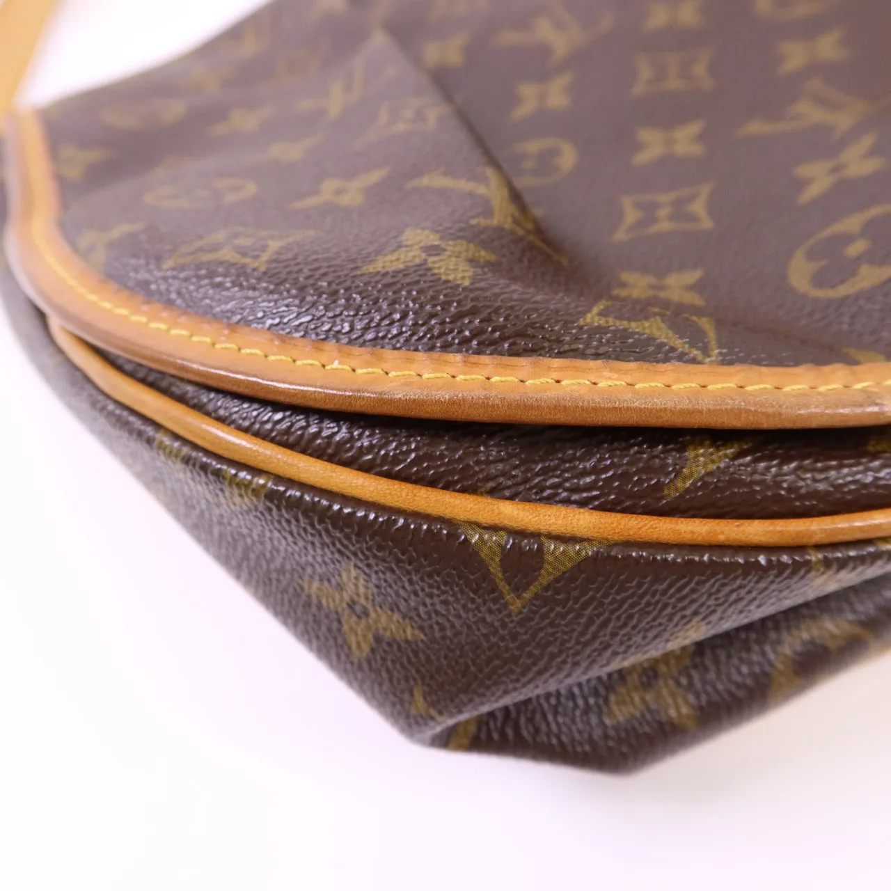 LOUIS VUITTON M40473 Shoulder Bag Coated Canvas 棕色 Coated Canvas Rank B - Thumbnail 14