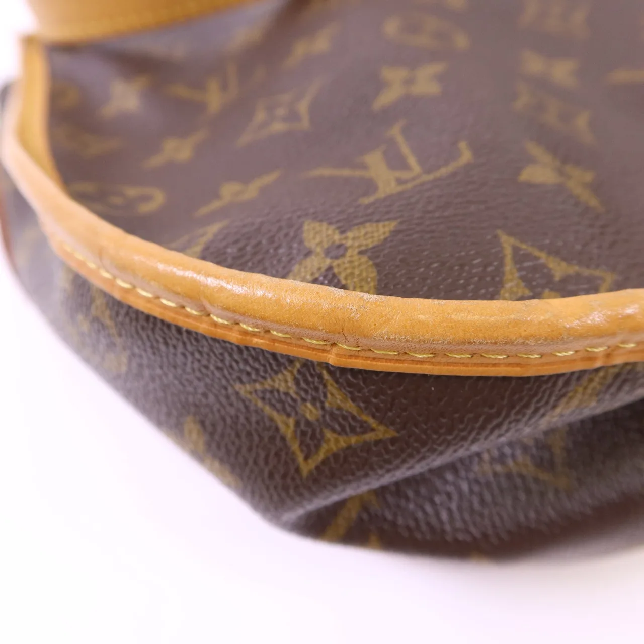 LOUIS VUITTON M40473 Shoulder Bag Coated Canvas 棕色 Coated Canvas Rank B - Thumbnail 16
