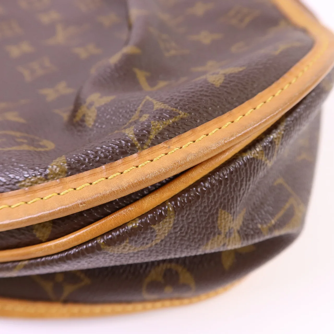 LOUIS VUITTON M40473 Shoulder Bag Coated Canvas 棕色 Coated Canvas Rank B - Thumbnail 22