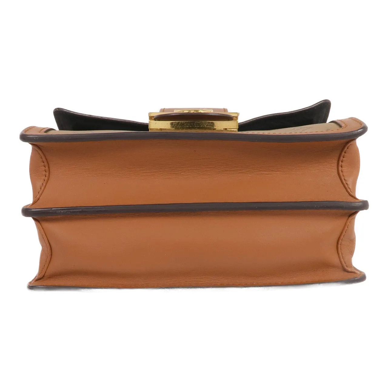 LOUIS VUITTON Dauphine M45958 Shoulder Bag Coated Canvas 棕色 Coated Canvas Rank B - Thumbnail 4