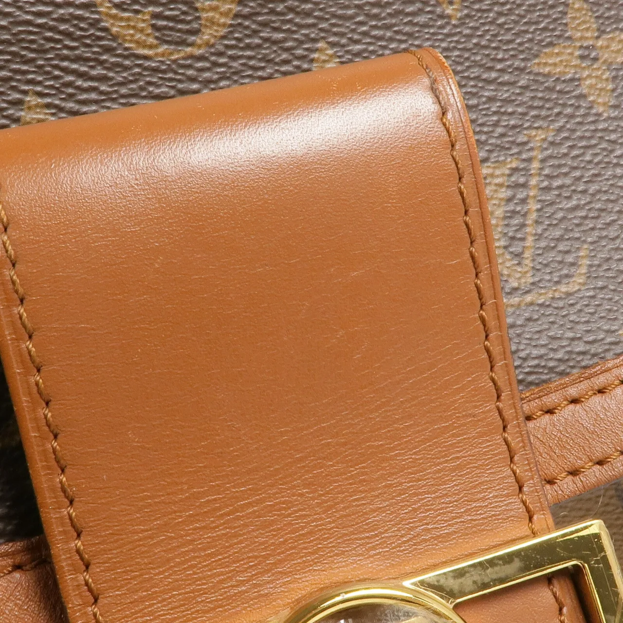 LOUIS VUITTON Dauphine M45958 Shoulder Bag Coated Canvas 棕色 Coated Canvas Rank B - Thumbnail 16