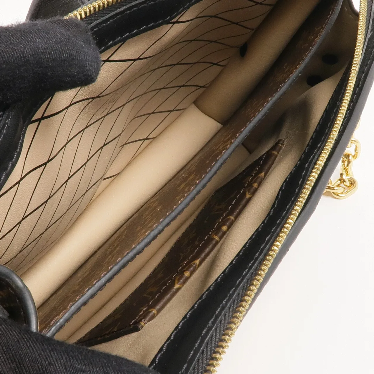 LOUIS VUITTON Trunk M43596 Shoulder Bag Coated Canvas 棕色 Coated Canvas Rank A - Thumbnail 12